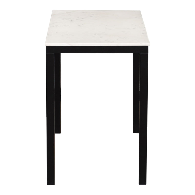 Parson - Marble Mini Desk - White