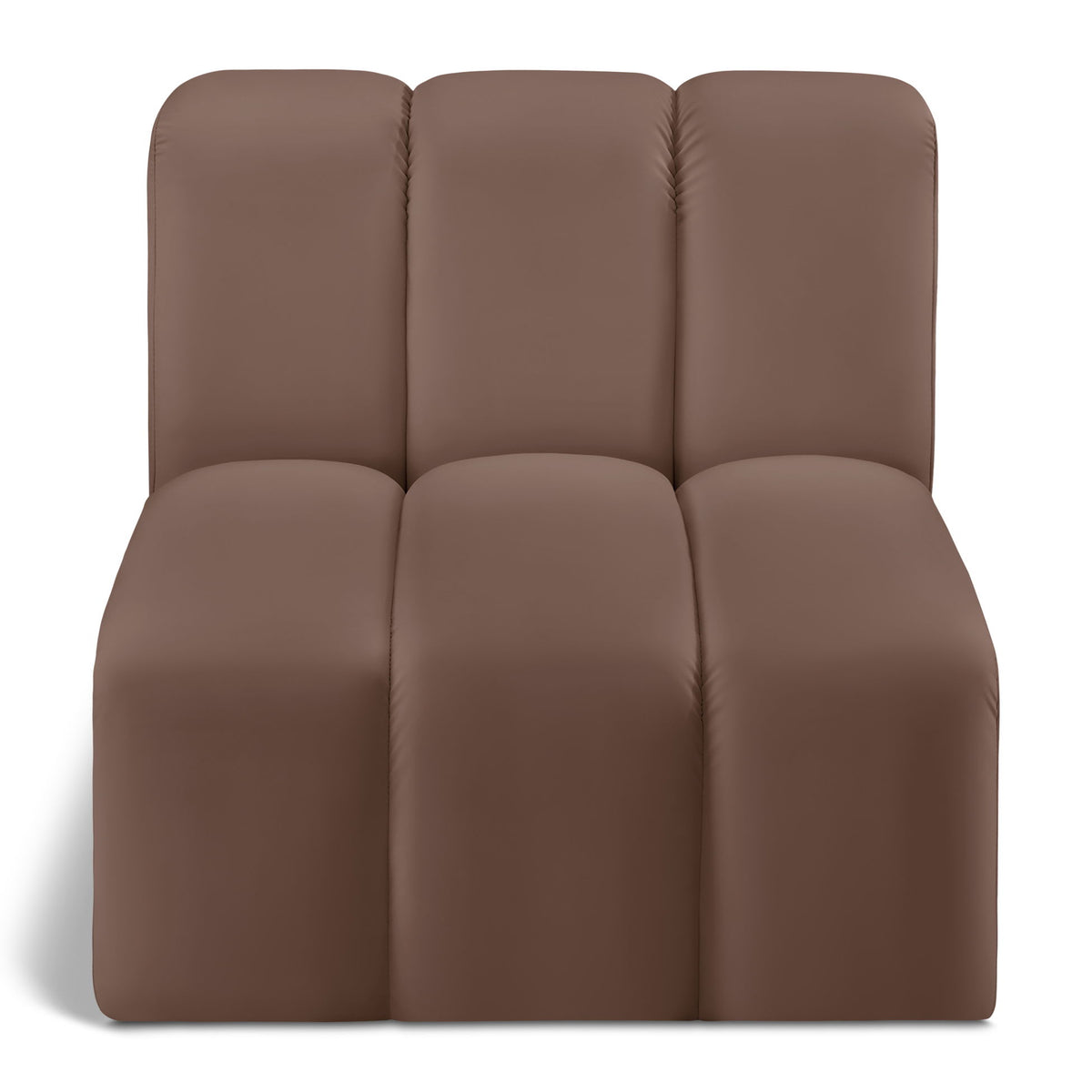 Arc - Faux Leather Straight Chair