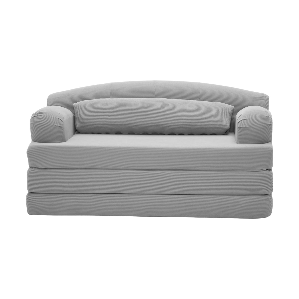 2 Seater Sofa Bed, Compact Foldable Floor Couch
