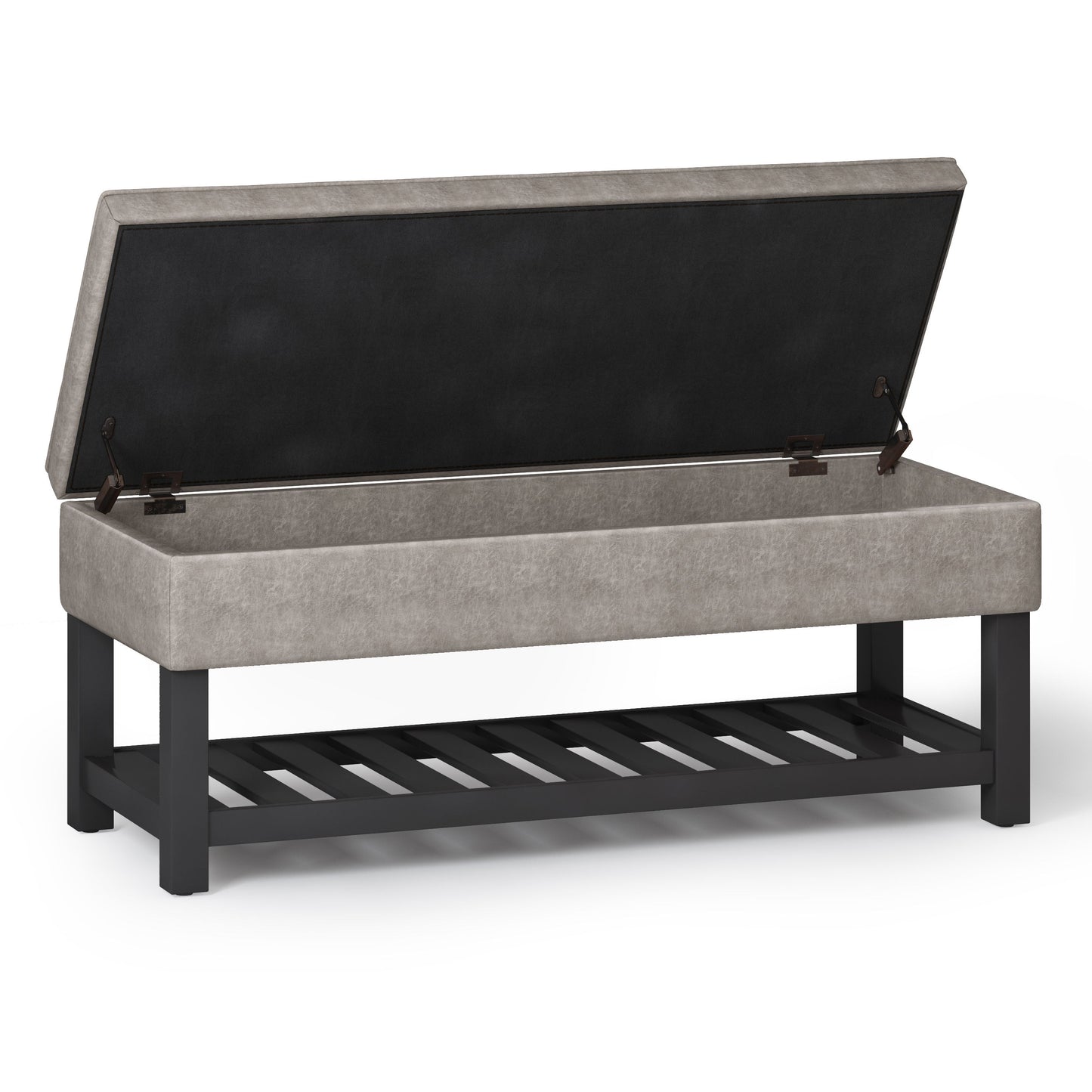 Cosmopolitan - Storage Ottoman Bench With Open Bottom