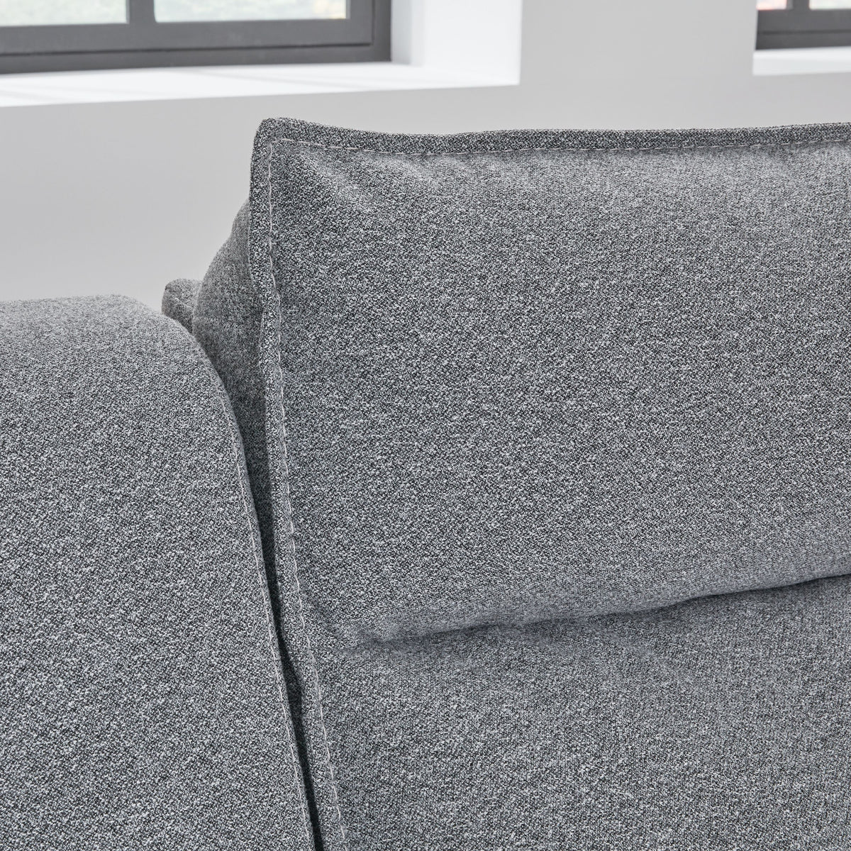 ModMax II - Salt And Pepper - Reclining Sectional