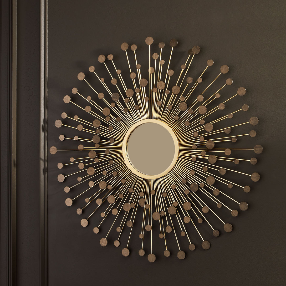 Morwenna - Accent Mirror - Bronze / Gold Finish