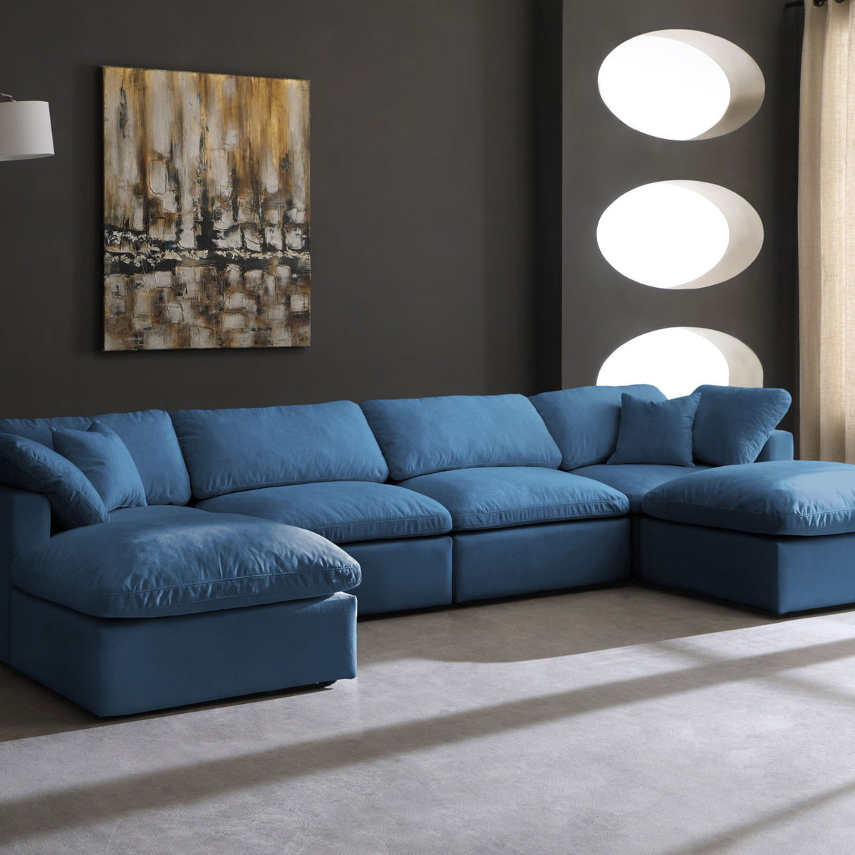 Plush - 6 Piece Modular Sectional