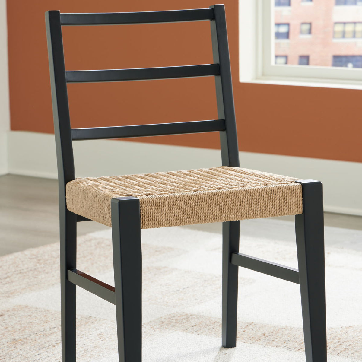 Isanti - Light Brown / Black - Dining Room Side Chair (Set of 2)