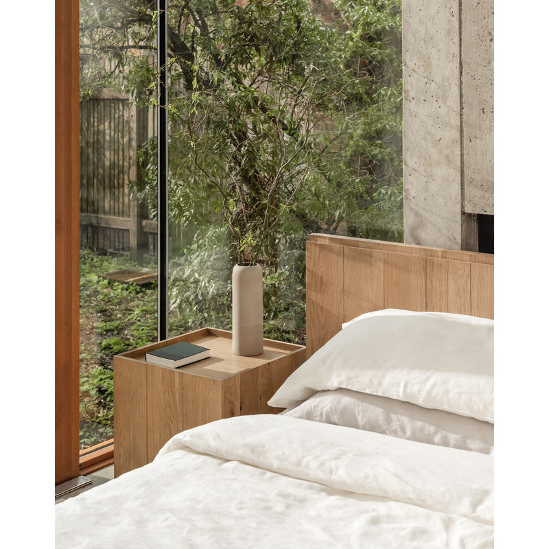 Plank - Queen Bed - Natural Oak
