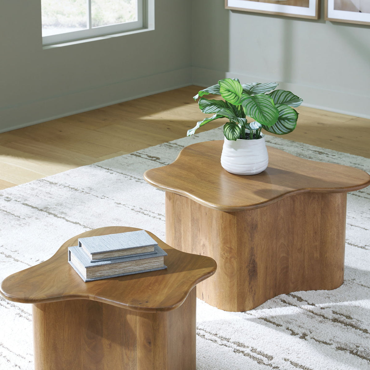 Abeford - Brown - Accent Cocktail Table (Set of 2)