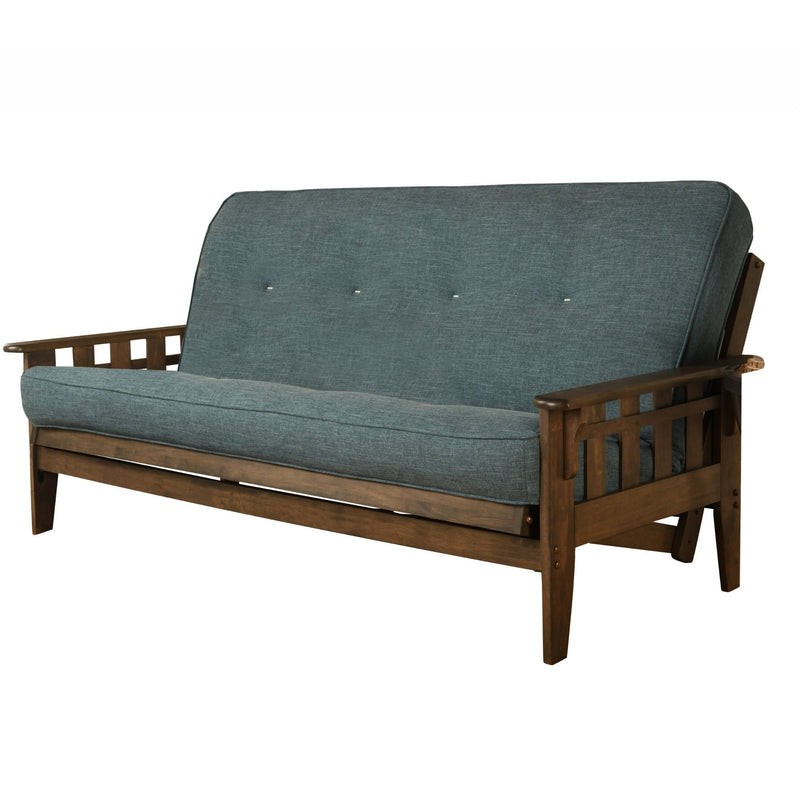 Montana - Full Size Futon Frame - Aqua