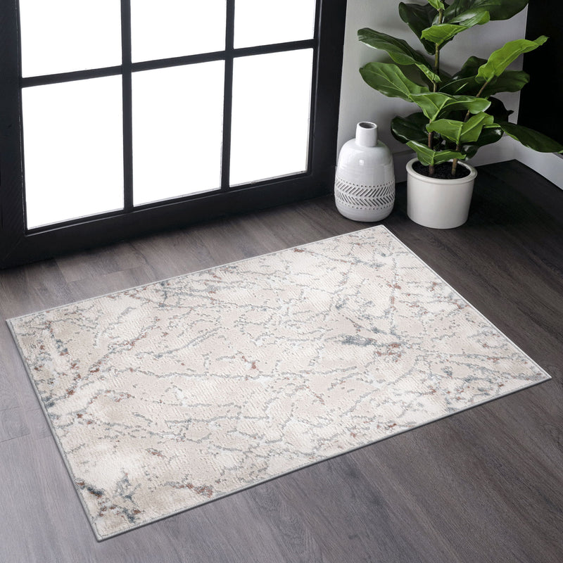 Marfi - 2' X 3' Contemporary Area Rug - Multi