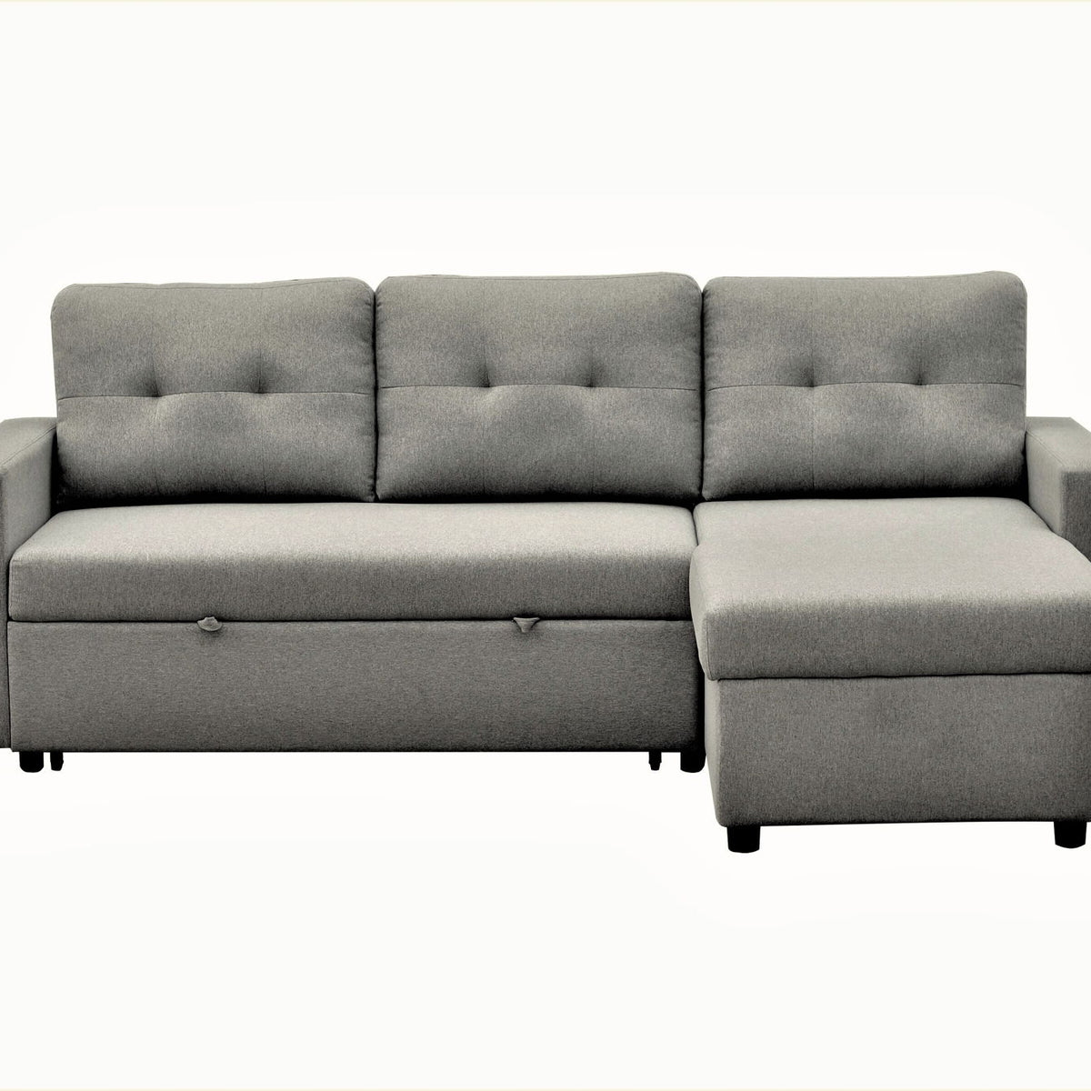 Convertible L Shaped Sectional Sleeper Sofa Bed, Saving Pull Out Couch