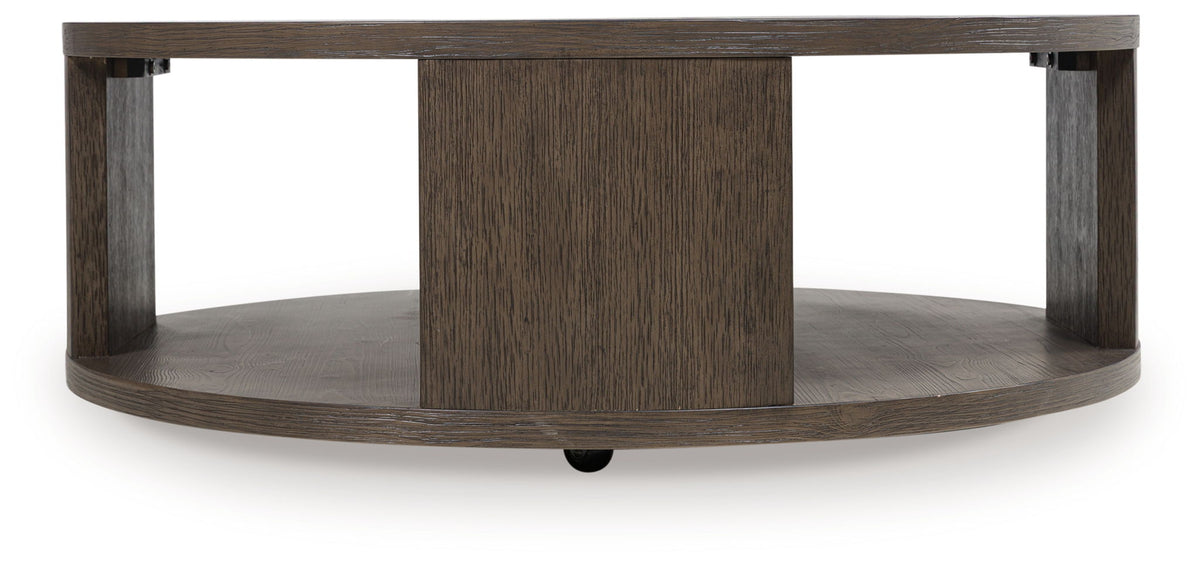 Neo - Rich Brown - Round Cocktail Table