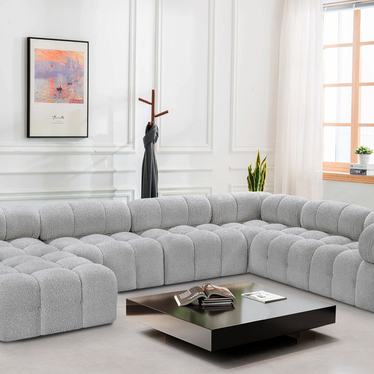 Ames - 7 Piece Modular Sectional