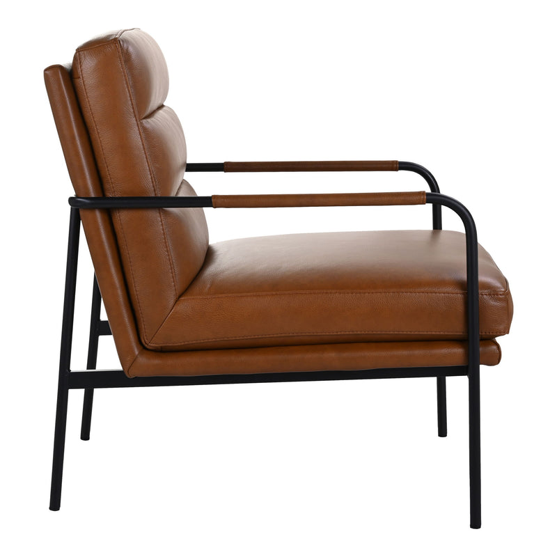 Verlaine - Armchair - Chestnut Brown