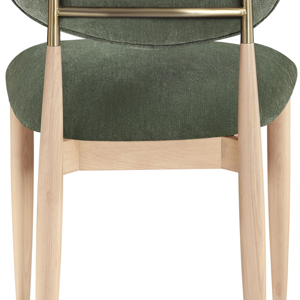 Riccio - Fabric Dining Side Chair (Set of 2) - Natural Frame