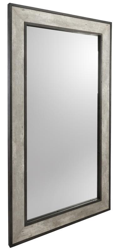 Webster - Floor Mirror - Gray