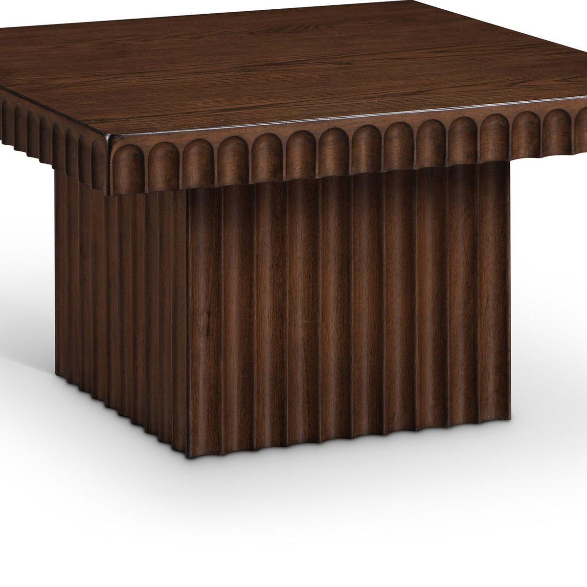 Spencer - 12" Oak Veneer Coffee Table