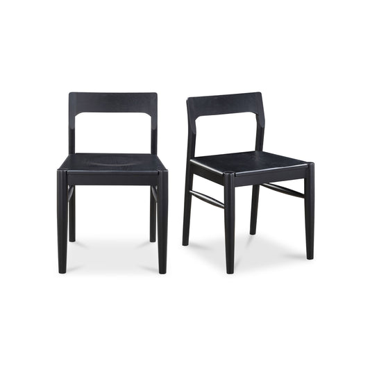 Owing - Dining Chair Chair (Set of 2) - Black