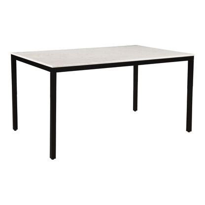 Parson - Marble Dining Table Small - Black