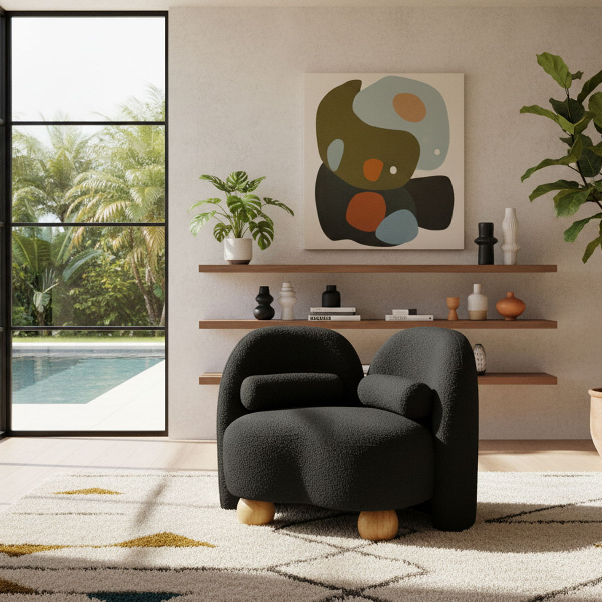 Daphne - Boucle Chair