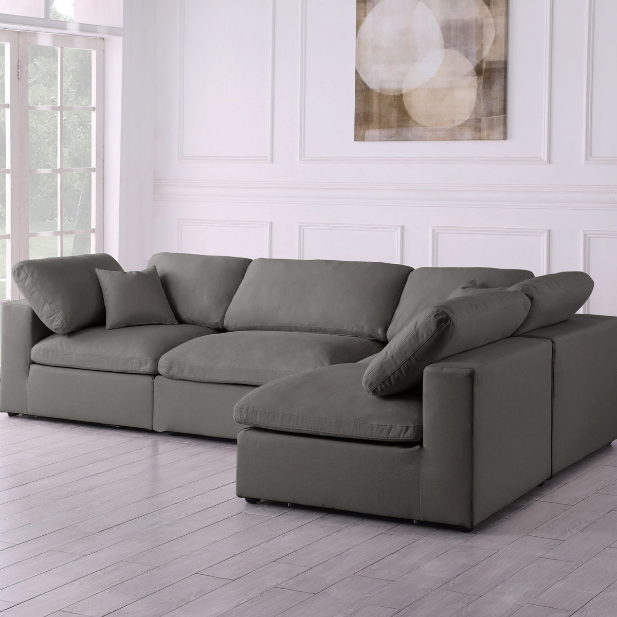 Plush - 4 Piece Modular Sectional