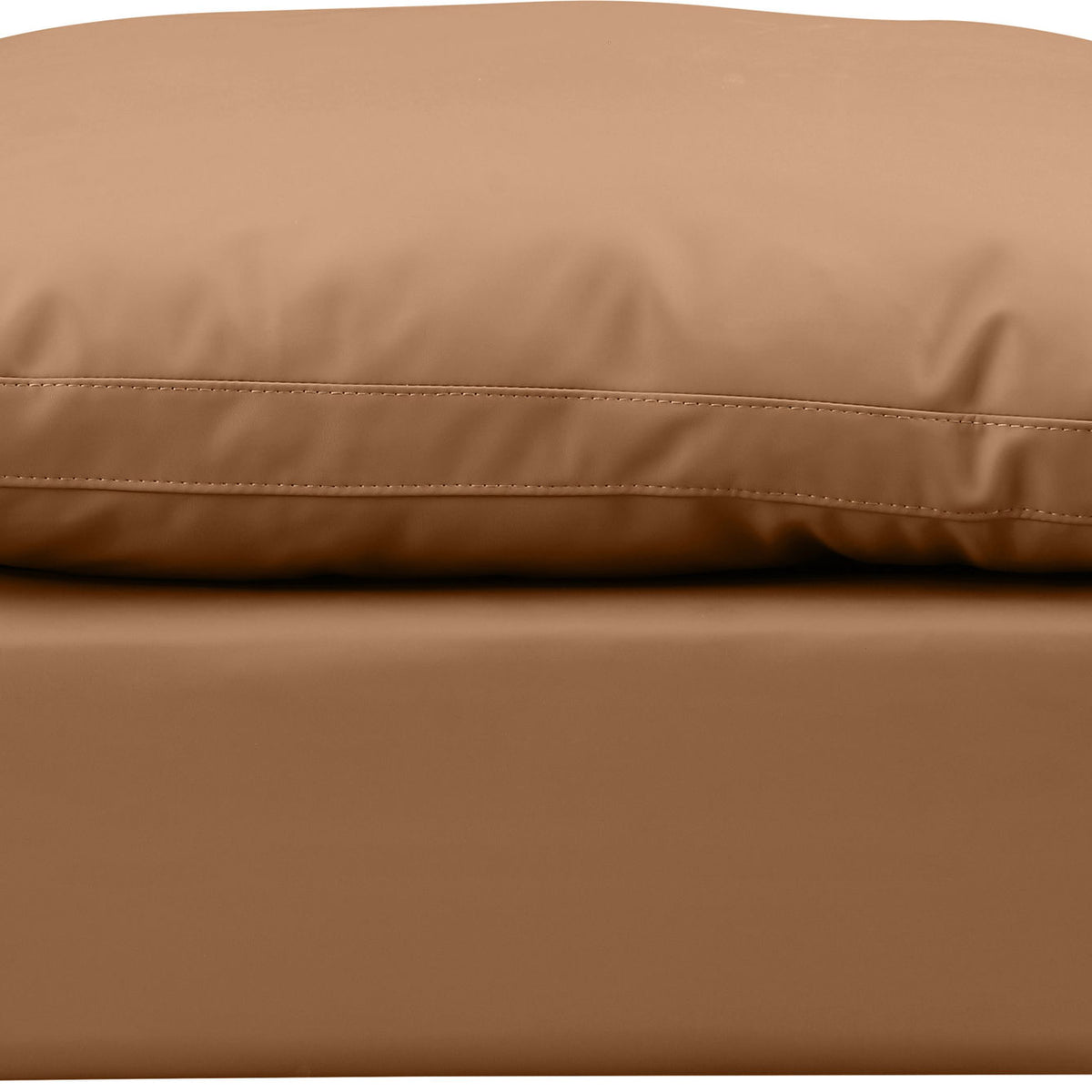 Indulge - Faux Leather Ottoman