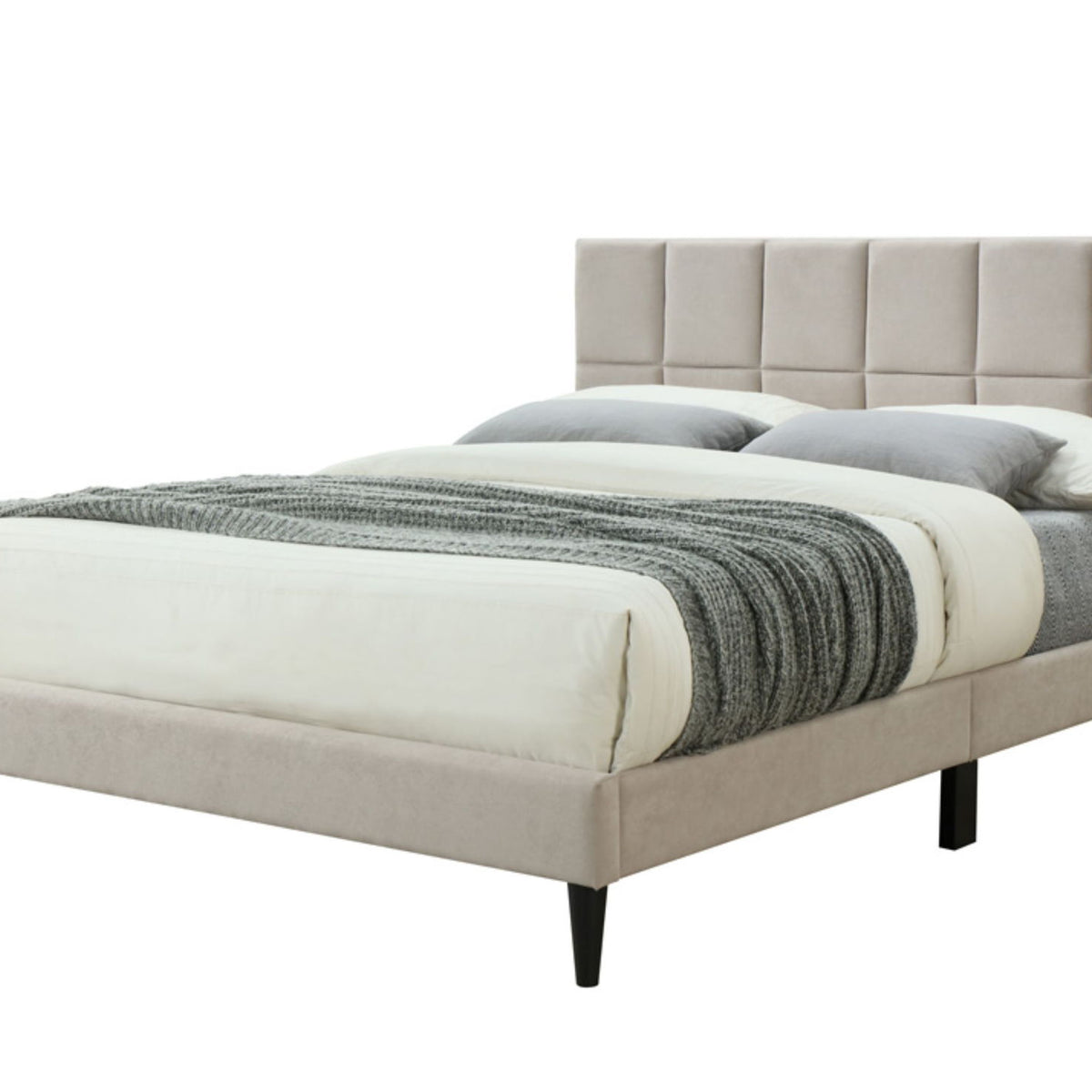Squares Bed Stylish With USB