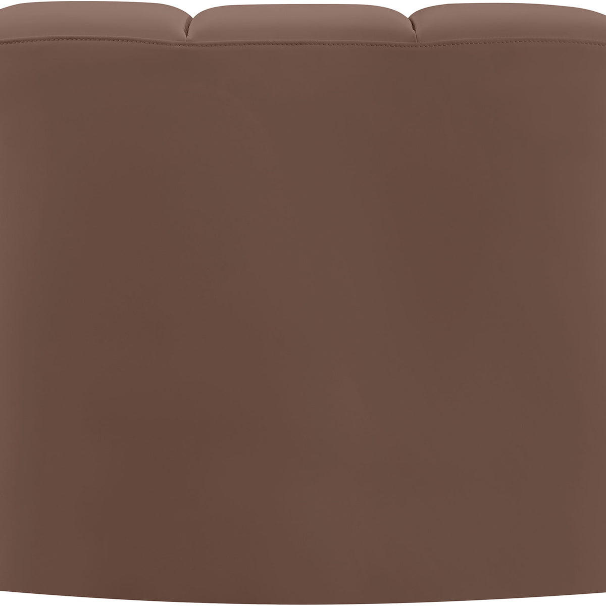 Arc - Faux Leather Curved Corner Chair