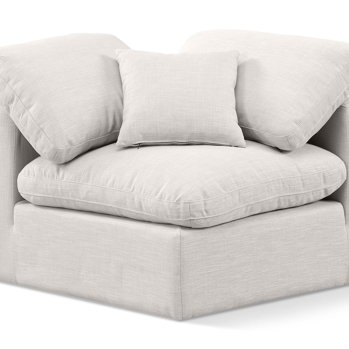 Indulge - Linen Corner Chair