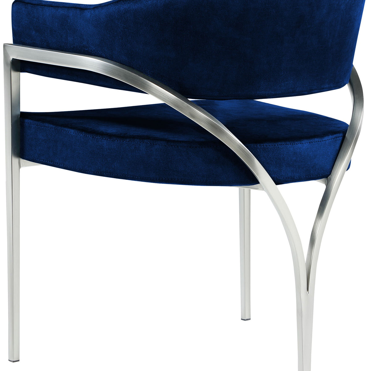 Madelyn - Dining Chair (Set of 2) - Brushed Chrome