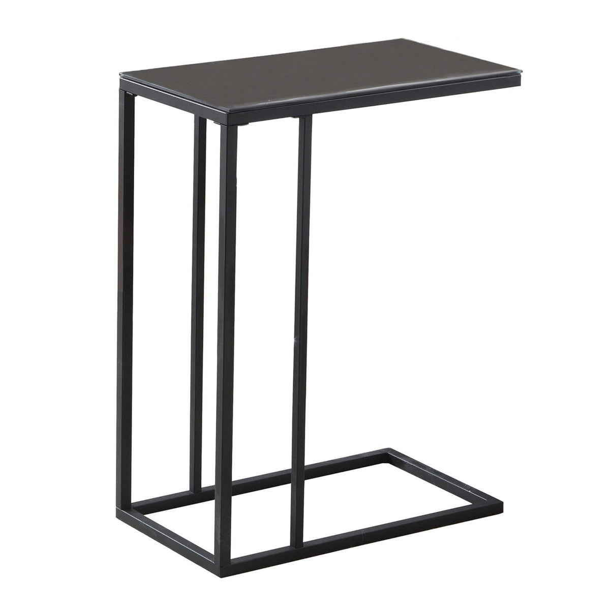 C-Shaped Accent Table For Living Room