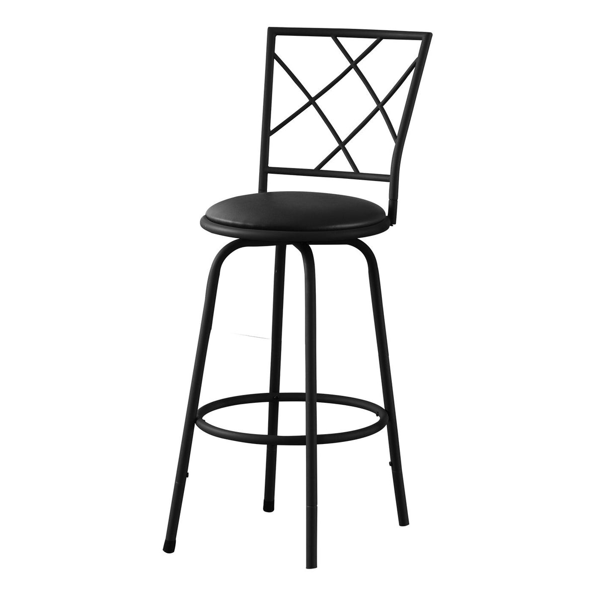 Swivel Stool Bar Height, Contemporary & Modern Style (Set of 2)