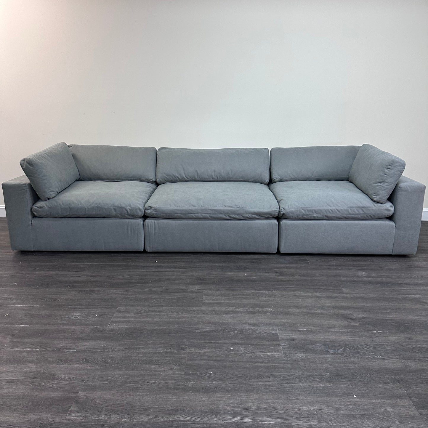 Gray "Dreamee" Cloud Couch Sectional