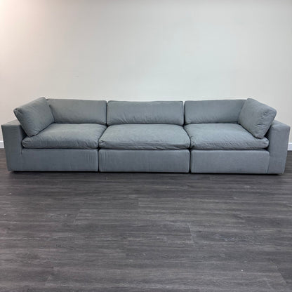 Gray "Dreamee" Cloud Couch Sectional