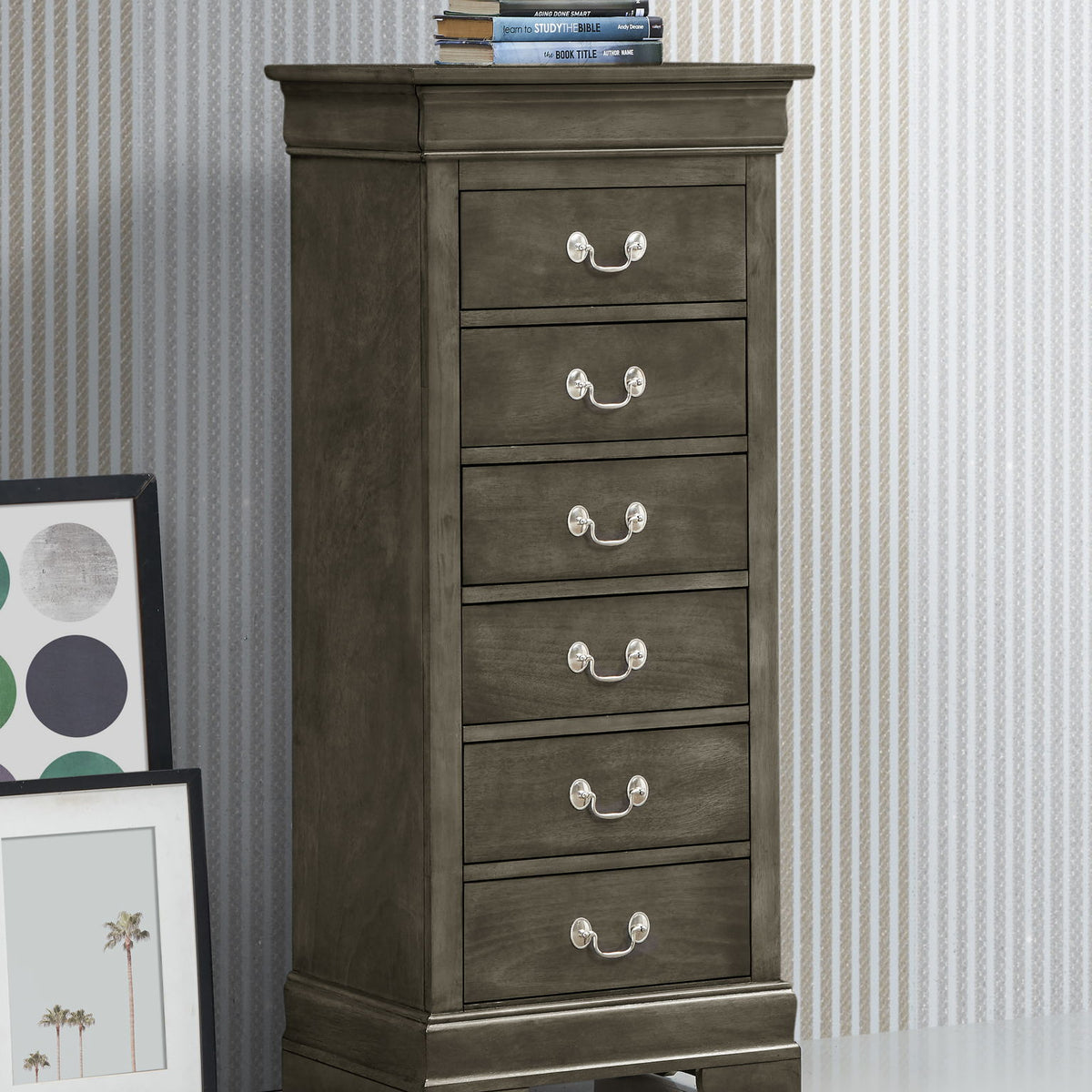 Traditional Style Lingerie Storage Chest Timeless