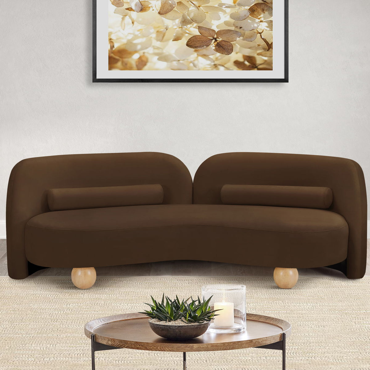 Daphne - Velvet Sofa
