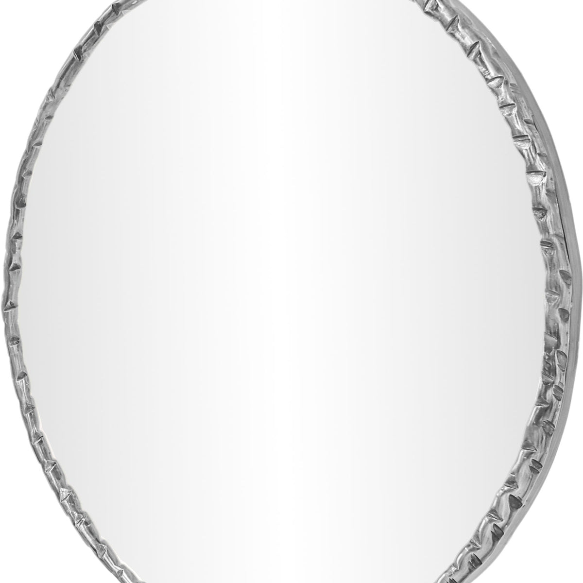 Hammer - Round Iron Mirror