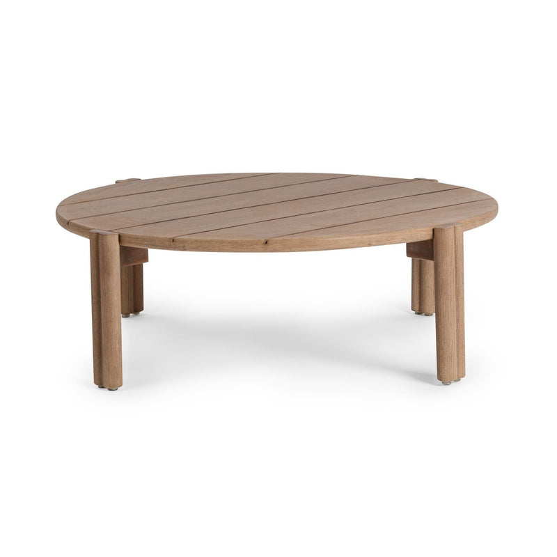 Oliver - Outdoor Round Coffee Table - Butterscotch