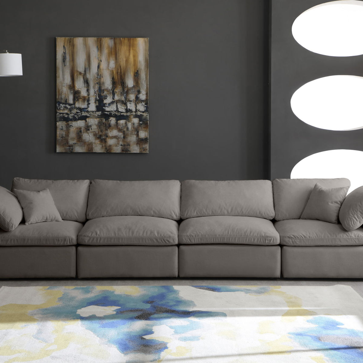 Plush - Modular 4 Seat Sofa