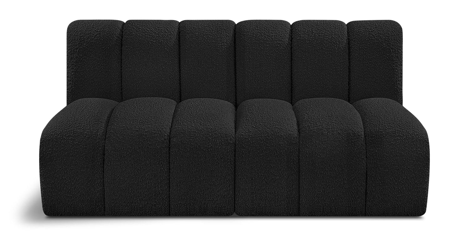 Arc - Boucle Fabric 2 Seats Modular Sofa