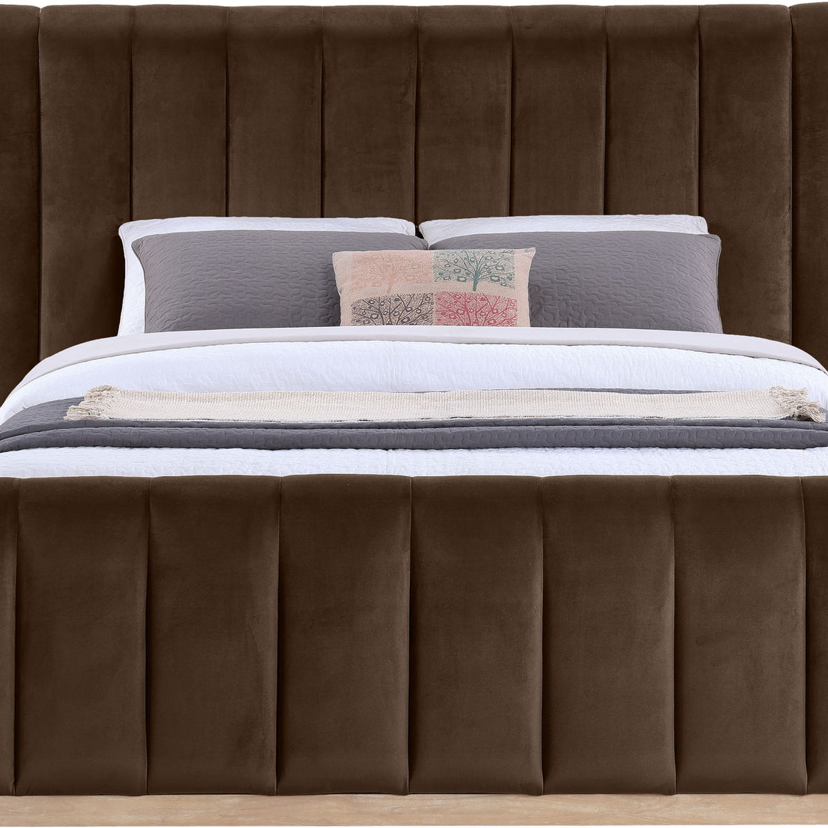 Amara - Velvet Upholstered Bed