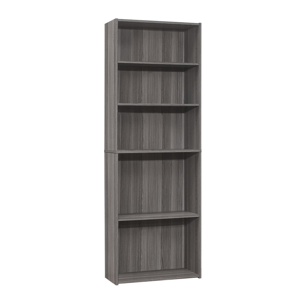 Bookshelf, Bookcase, 6 Tier, For Office, Transitional