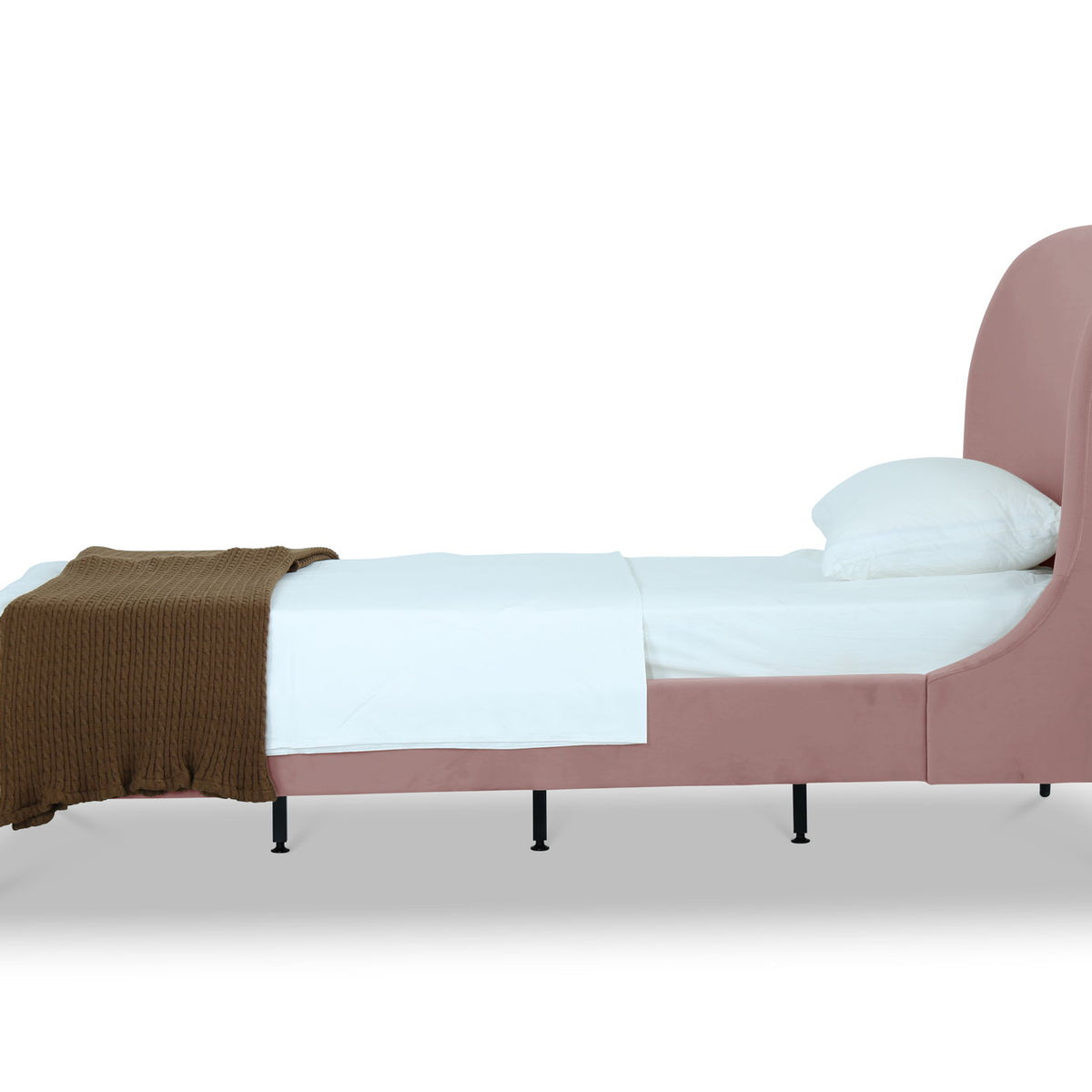 Manhattan Heather - Bed With Black Legs