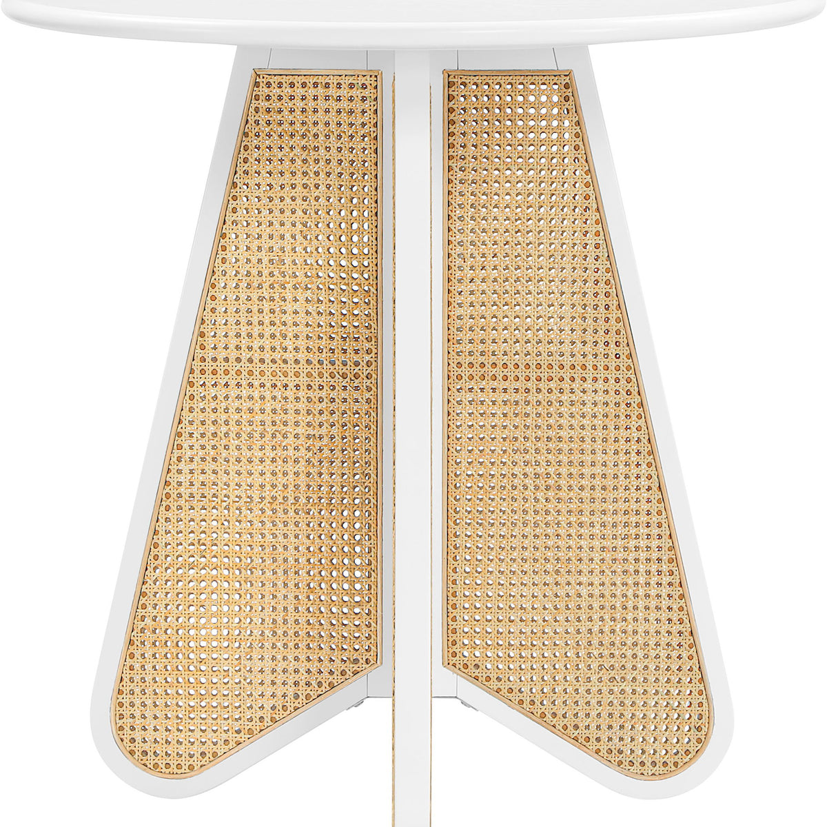 Butterfly - Solid Wood And Natural Cane Table