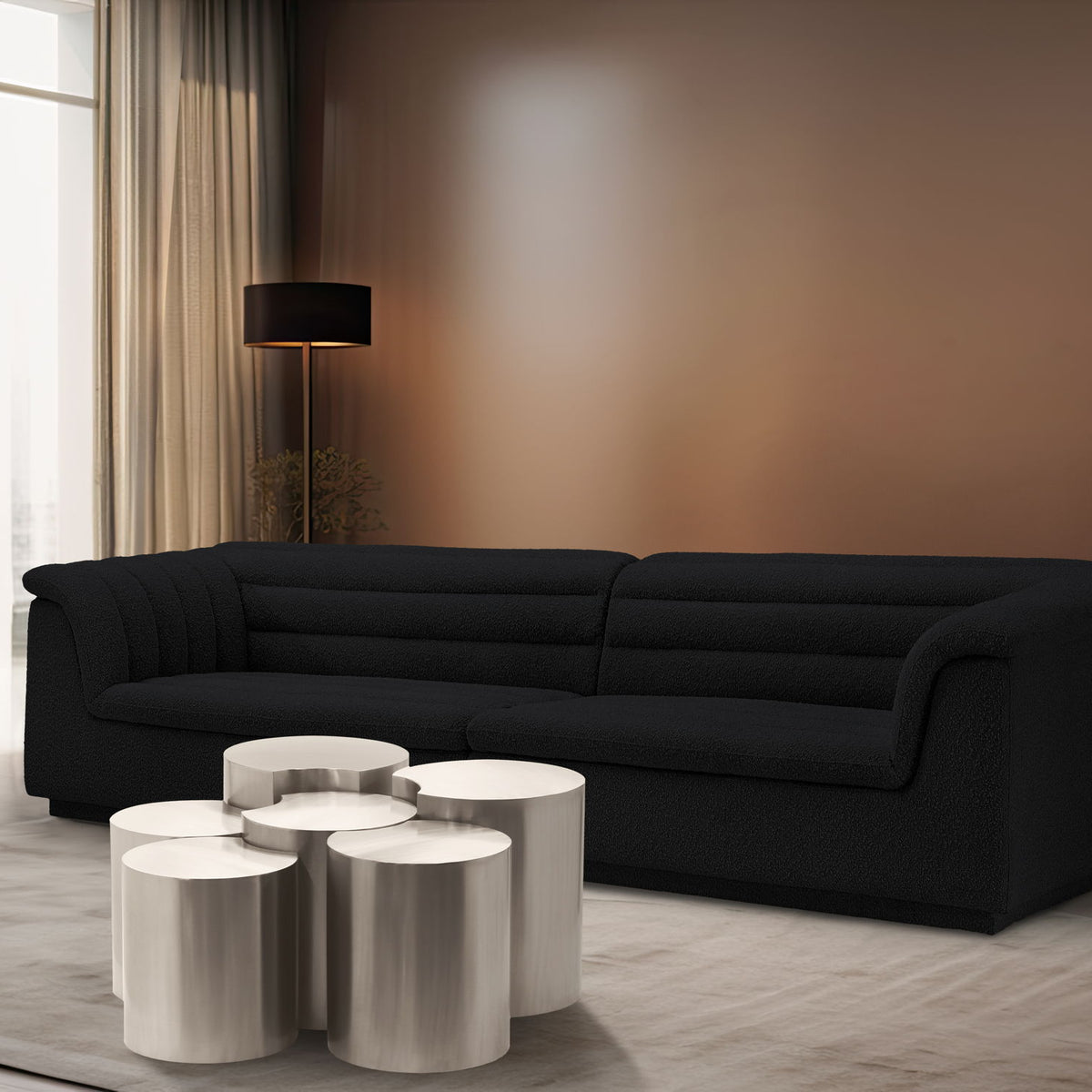 Dimple - 20" 6 Piece Modular Coffee Table