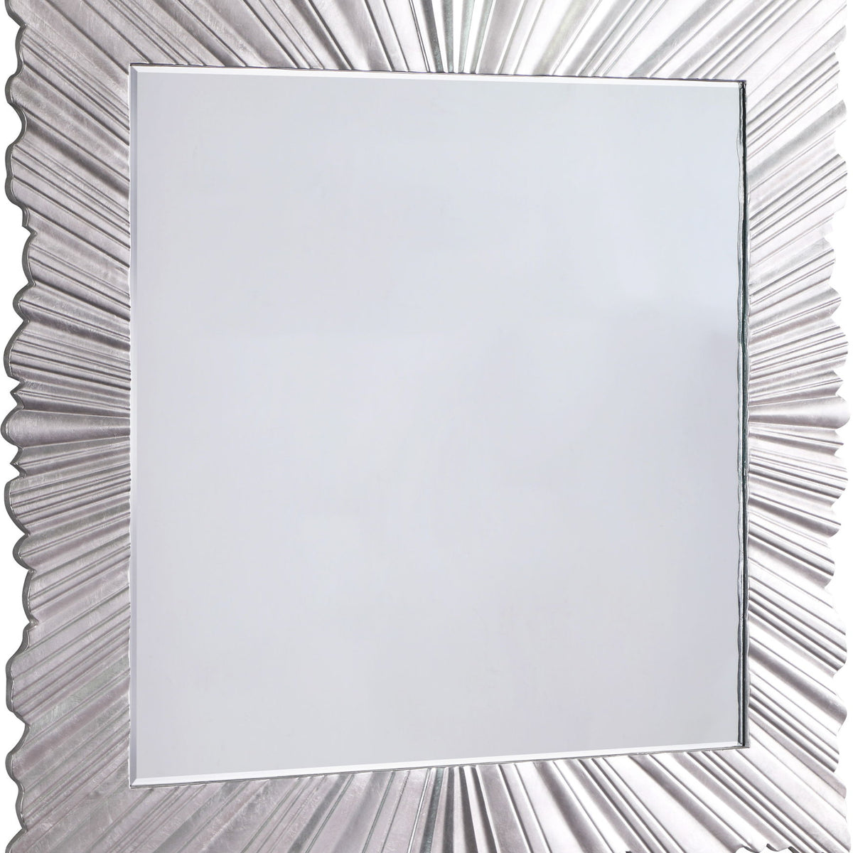 Silverton - Leaf Mirror - Silver
