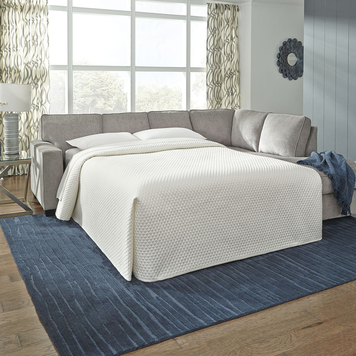 Altari - Laf Full Sofa Sleeper - Alloy