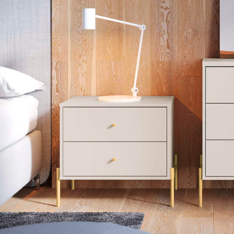 Jasper - Nightstand - Off White
