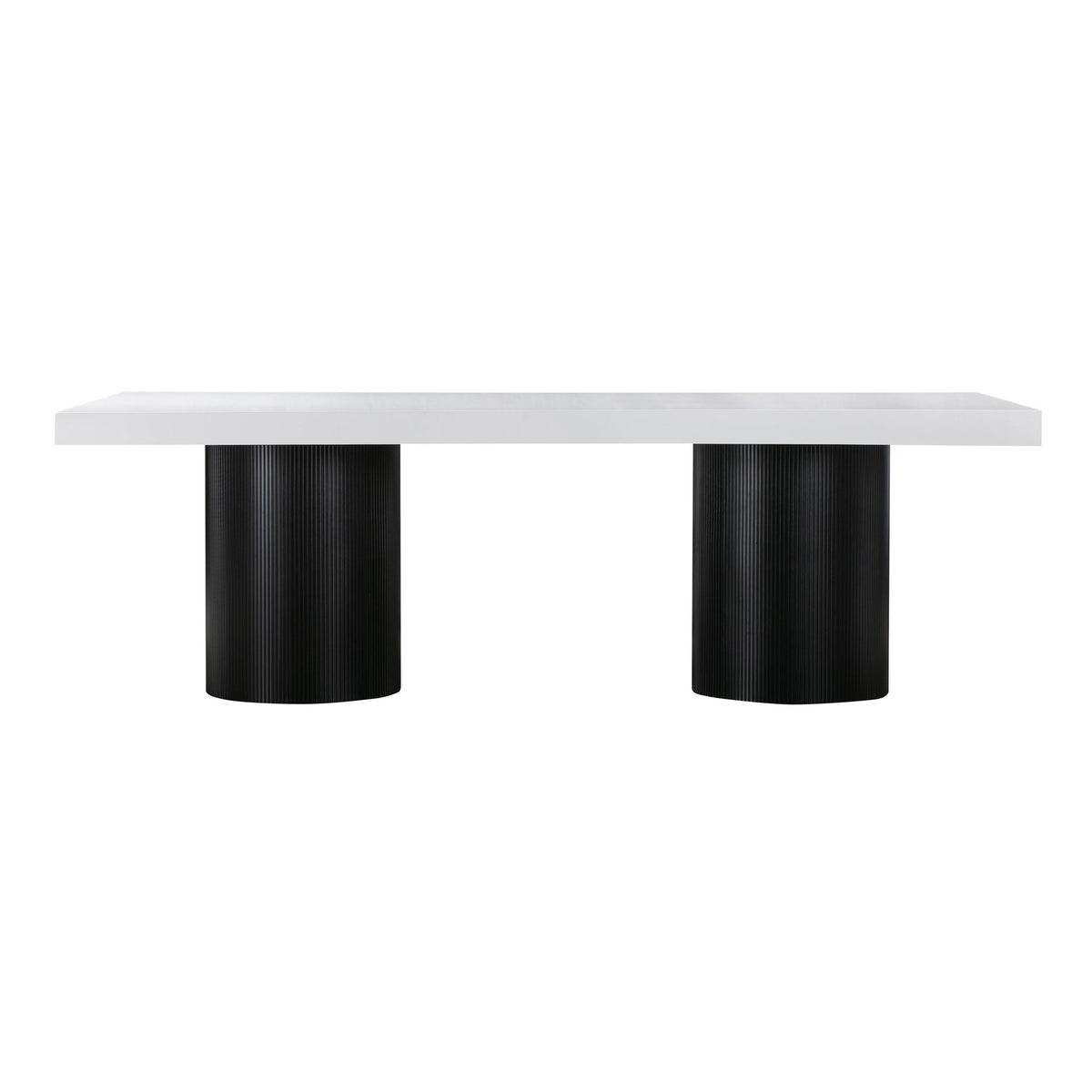 Nova - Lacquer Dining Table - White