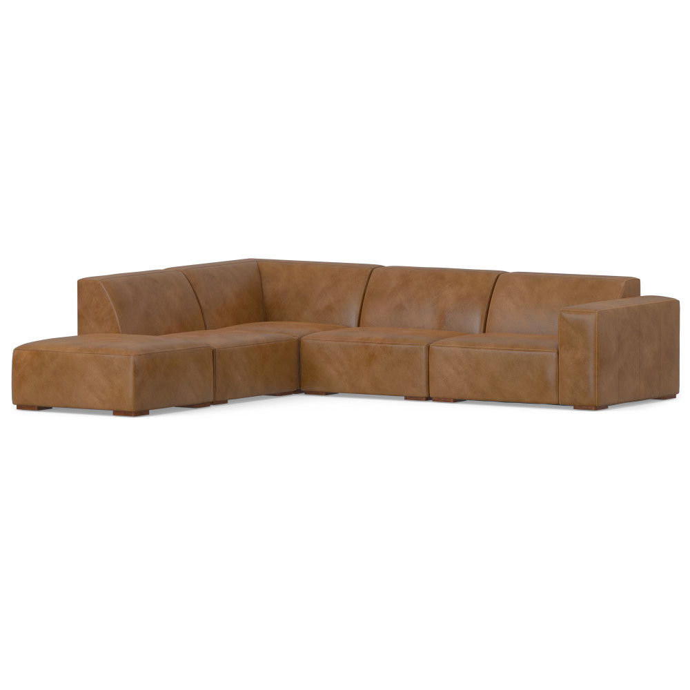 Rex - Handcrafted Sectional Sofa And Ottoman