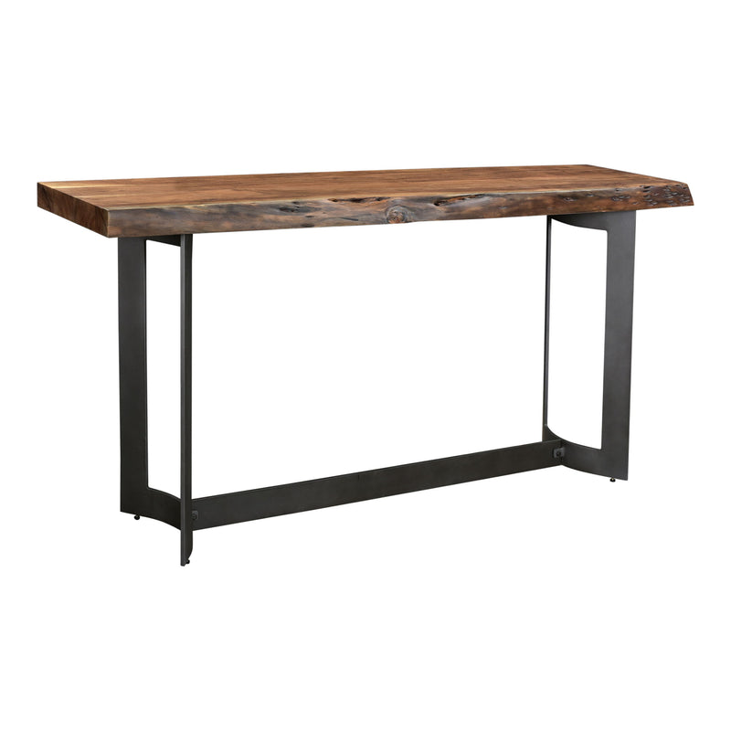 Bent - Console Table - Smoked