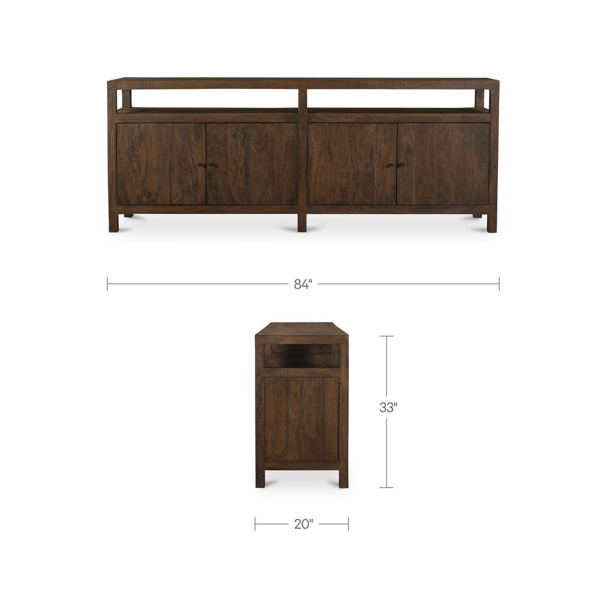Windsor - Sideboard - Dark Brown